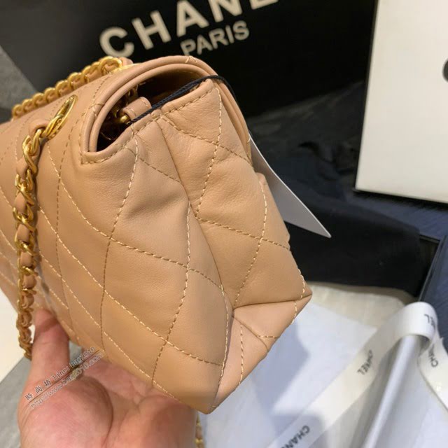 Chanel女包 AS1490 Chanel鏈條女包 香奈兒2020年春夏爆款單肩斜挎字母包 小香最新火爆款  djc3923